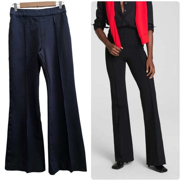 Spanx Supersmooth Perfect Fit Flare Pant Petite Medium 20252R 30 Inch Inseam - Picture 1 of 15